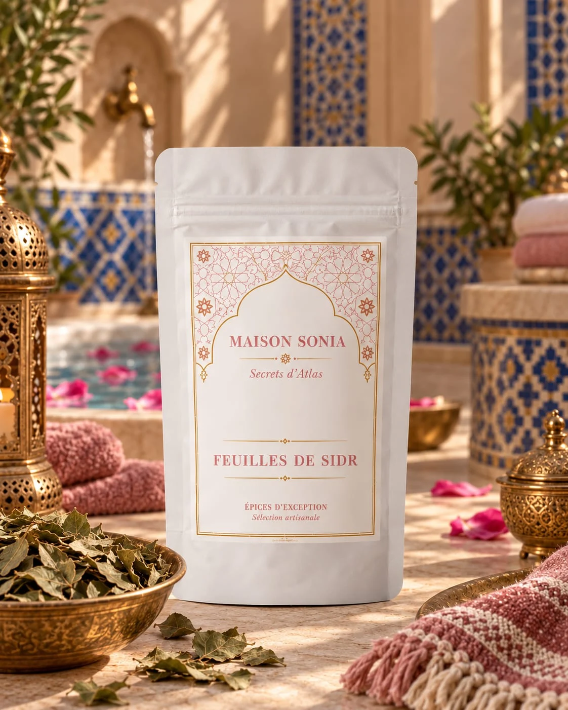 Feuilles de Sidr Maison Sonia, 250 g, origine maroc